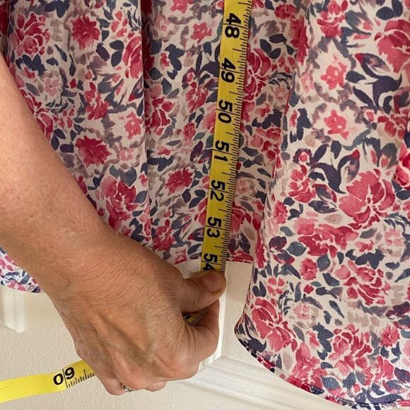 1. State Poetic Punch Retro Pink Floral Dress Size Medium NWT - Picture 5 of 6